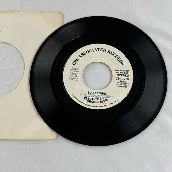 1980s Classic Pop Rock 45s Lot Of 10 NM Vinyl With VG+ Original Sleeves - Picture 5 of 11